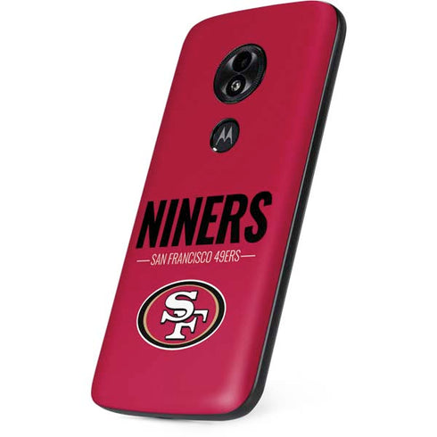 NFL San Francisco 49ers Team Motto Moto E5 Play Skin
